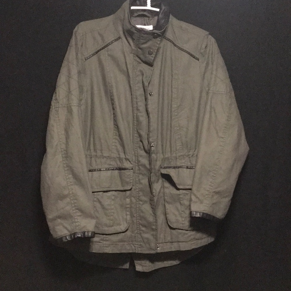 pure energy olive bomber jacket